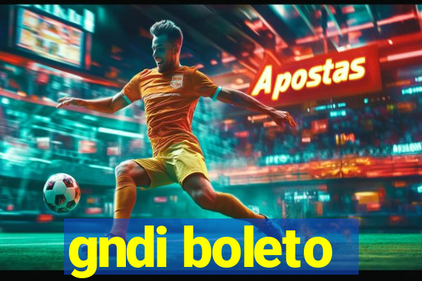 gndi boleto